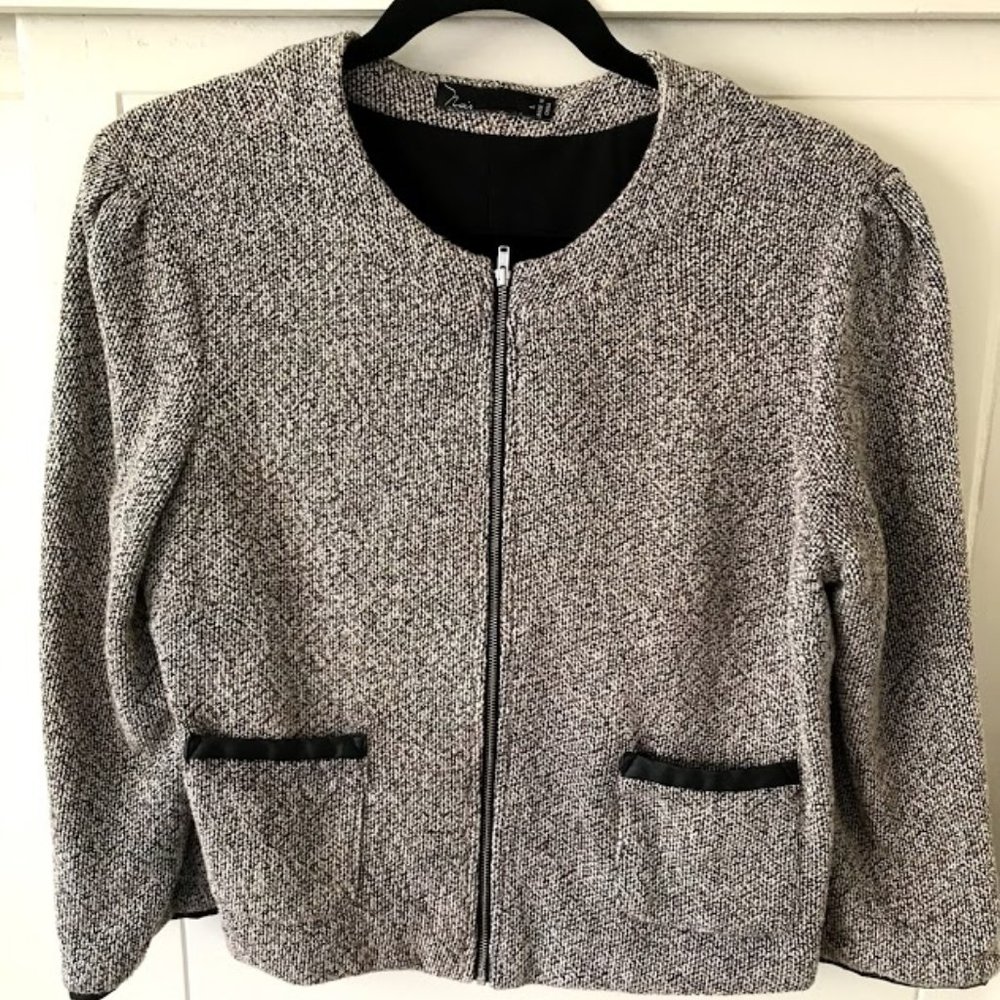 Noir Cropped Jacket
